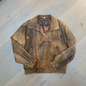 Men’s Vintage Lambskin Leather Jacket